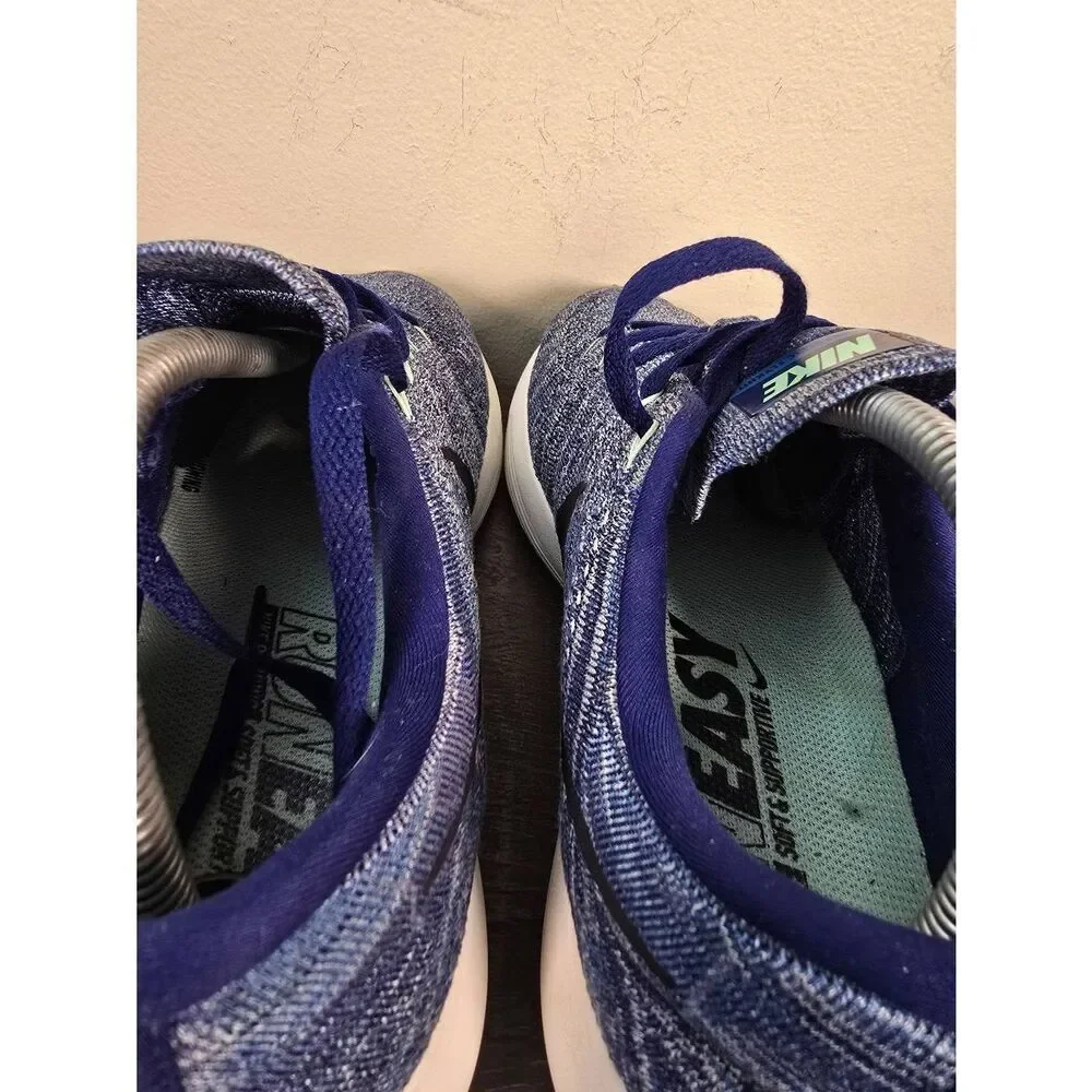 Nike Lunarepic Flyknit Blue Fusion Women's Running Shoes Size 10